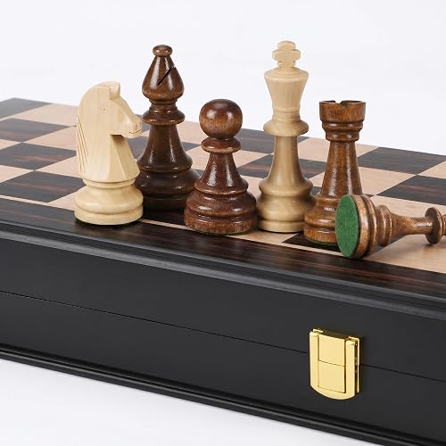 Wooden chess set
